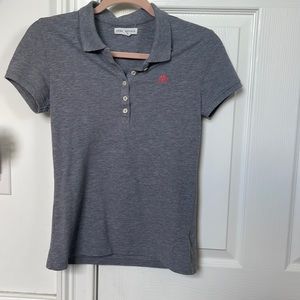Girls polo shirt, gray, medium, from Aeropostale, and in great condition.